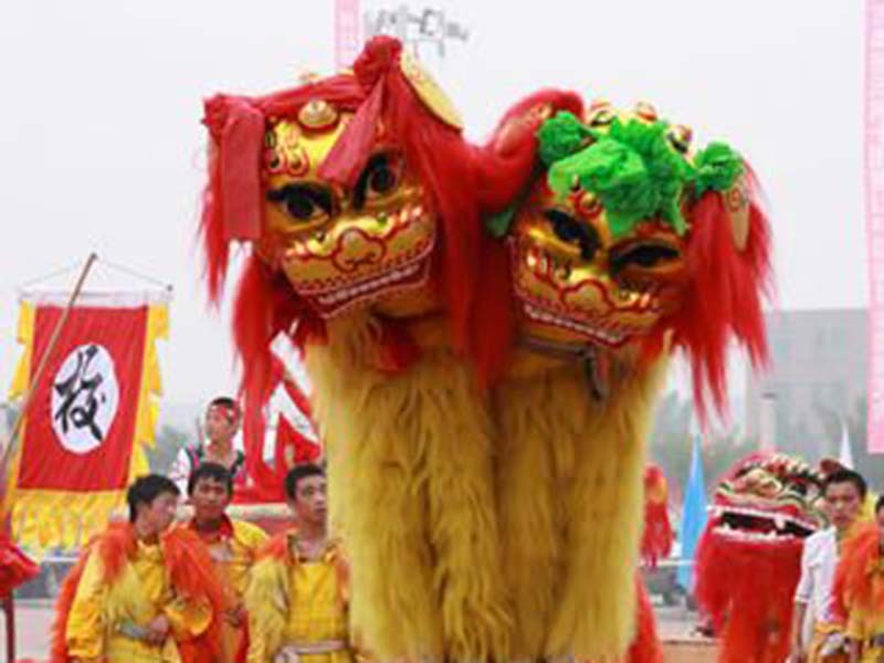 荆州年会舞狮道具